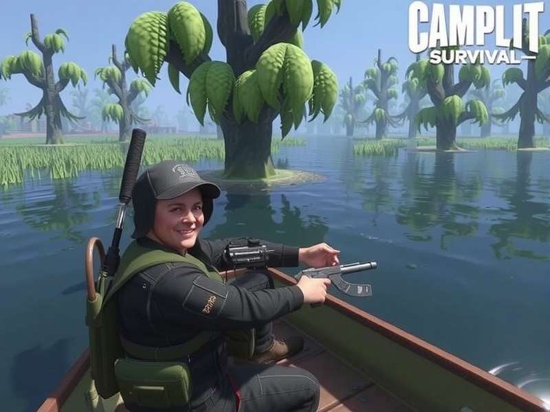 Player enjoying Swamp Survival Save